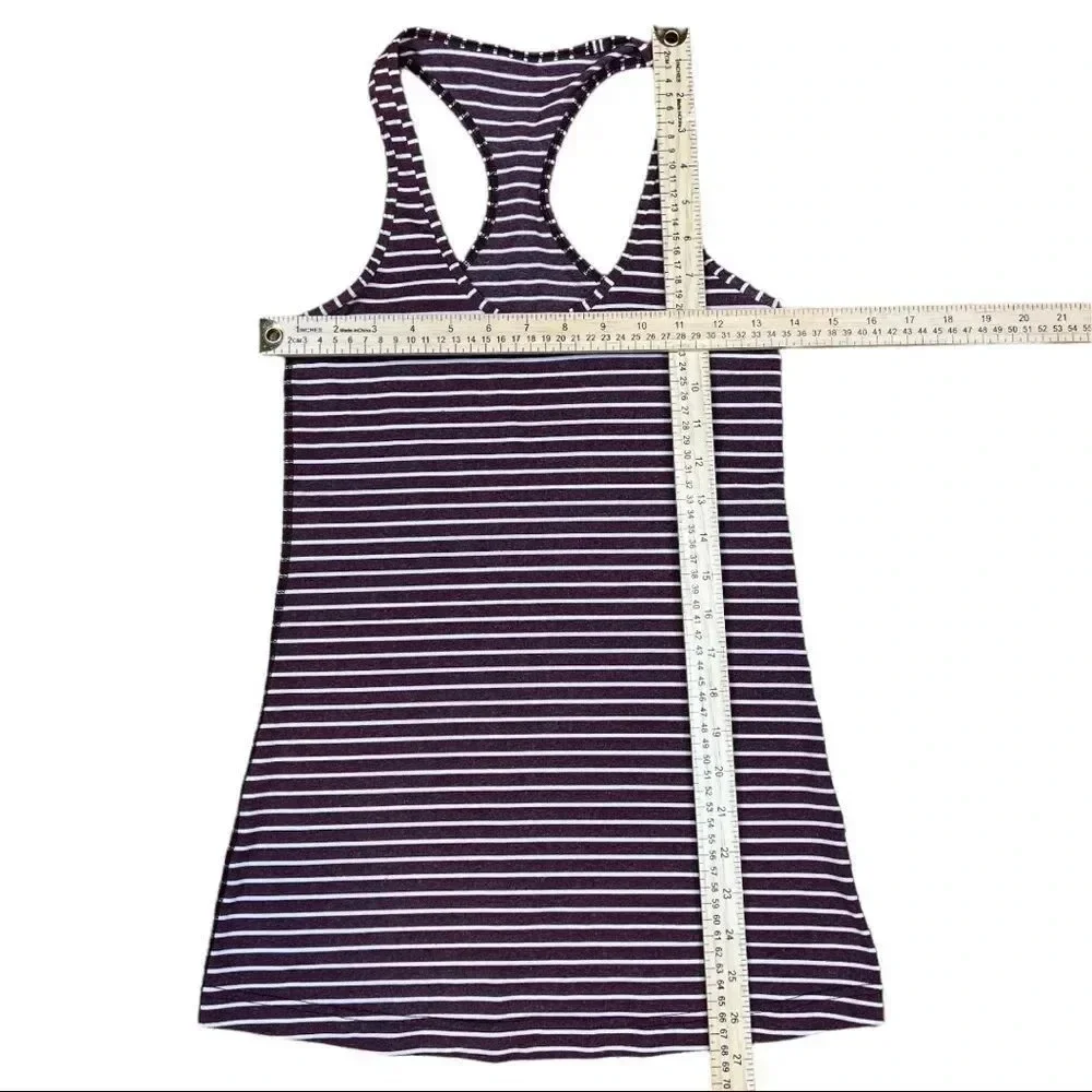 Lululemon Strip Racerback Workout Activewear Tank Top